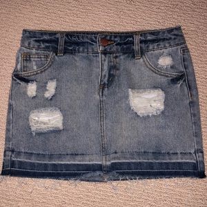 Refuge Jean Skirt